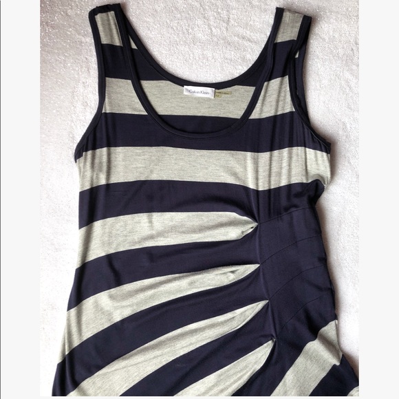 Calvin Klein Maxi Striped Dress - Picture 2 of 6